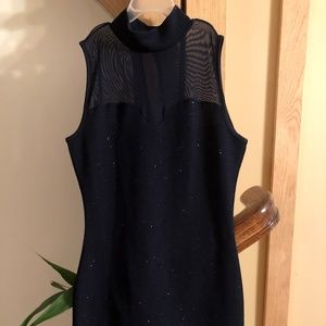 Navy Blue w. Sparkle party dress